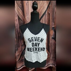 PINK Small Polka-dot Sleepwear Top